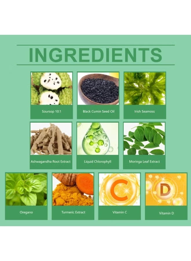 دوكتيت قطرات الحمض ، تحتوي على مستخلصات عشبية متعددة ، مكمل غذائي طبيعي 60 مل - Image 2